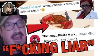 "BROWN MARKERS, STAT!" Marvel Comics Artist MARK BROOKS in full PANIC as SJWs attack!