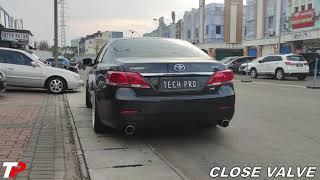 Toyota Camry 3.5Q With TECHPRO Valvetronic Exhaust