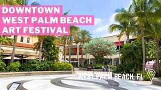 13th Annual Downtown West Palm Beach ART FESTIVAL at The Square. #art #travel #florida