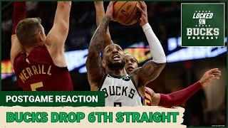 Milwaukee Bucks drop sixth straight game after losing to the Cavs, 114-116 | Bucks drop to 1-6