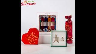 SUN NATURE Custom Christmas Gift Boxes/Packaging Box /Thank You Card for Perfume/Skin Care/Cosmetics