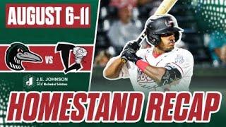 Homestand Recap August 6-11