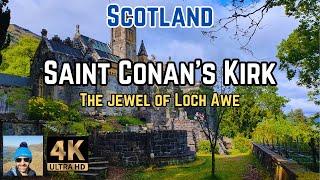 Saint Conan's Kirk The Jewel of Loch Awe, Scotland