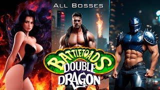 Battletoads & Double Dragon ((SEGA)) Все боссы идеальный бой / All Bosses perfect run Sega Genesis