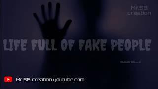 Life full of fake people // Mr.Sb creation