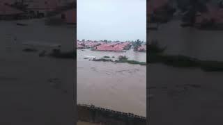 Residents Trapped... As Flood Submerged an Abuja Estate today, June 23rd, 2023 #abuja #flood