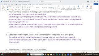 CIS41D Unit 4 Lecture: Authentication and Authorization in Enterprises