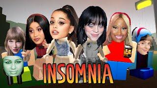 Celebrities Play INSOMNIA (Roblox Horror)