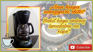 Clogged Coffee Maker, Anu kaya nangyari dito? Tara Ayusin Natin