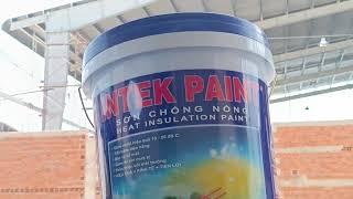 Đã mua Sơn IntekPaint để sơn Chống nóng Cách nhiệt mái tôn