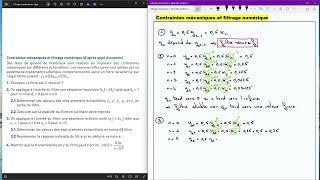 26- Exercice : Contraintes mécaniques et filtrage numérique