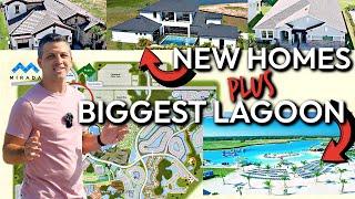 This Tampa Florida MasterPlanned Community Has FLORIDA'S BIGGEST LAGOON + New Homes For Sale!