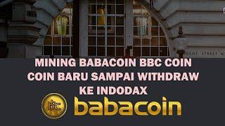 Mining Baba Coin BBC CPU Mining to Withdraw RVN to Indodax