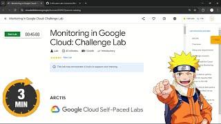 Monitoring in Google Cloud: Challenge Lab | #qwiklabs | #ARC115