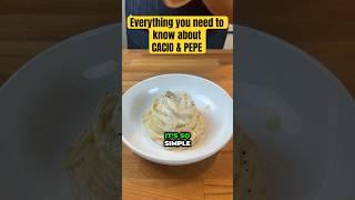 Italy Foods Pt 18: The history of Cacio e Pepe #italy #itaianfood