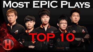 TOP 10 | MOST EPIC PLAYS in Dota 2 History. #6