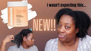 NEW! Melanin Haircare Plumping Deep Conditioner | Review and Demo on Type 4 Hair