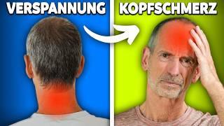 Spannungs-Kopfschmerz lösen in 6 Minuten! (3 kleine Übungen)