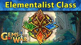 Gems of War: Elementalist Class, Teams, and Strategy