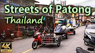 Patong, a fascinating coastal town on the island of Phuket / Thailand / 4K