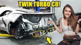 REVEALING MY TWIN TURBO C8 CORVETTE BUILD! (WITH NITROUS)