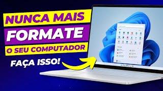 FAÇA ISSO E RESOLVA TODOS OS ERROS E PROBLEMAS DO WINDOWS 11/10/8/7 e Melhore o Desempenho do PC