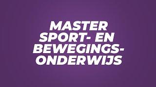 Fontys Master Sport- en Bewegingsonderwijs