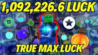 Using TRUE MAX LUCK in Sol's RNG Eon 1-1... (It took HOURS)