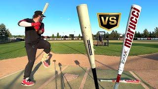 CATX CONNECT vs. BONESABER HYBRID | BBCOR Baseball Bat Review