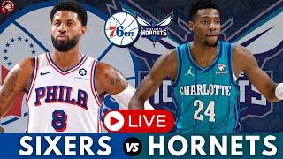 Philadelphia 76ers vs Charlotte Hornets Play-By-Play & Live Scoreboard