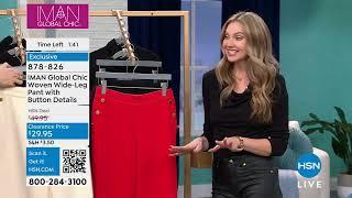 HSN | IMAN Global Chic Fashions Clearance 01.07.2025 - 02 PM