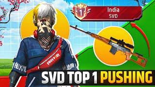 Pushing Top 1 Title in SVD | Every Game Weapons Glory 100 Plus  #gwtarun