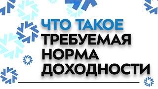 Что такое требуемая норма доходности?