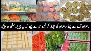 Ramadan Preparation Vlog 2024  Ideas To Save Time In Ramadan & Organize Kitchen