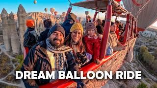 ලක්ශ 1.5ක බැලූන් ගමන Hot Air Balloon Ride Experience in Cappadocia