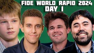 SHOCKING RESULTS | World Rapid Chess Championship 2024