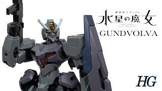 HG Gundvolva - Gundam The Witch from Mercury - Stop Motion Build and Animation