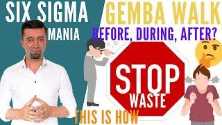 Gemba walk training video, Gemba walk process, Waste walk lean