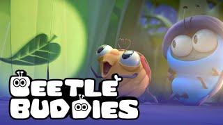 BEETLE BUDDIES in "The Green Grin"... and more! | Bugs Cartoons | Cartoon Compilation for Kids