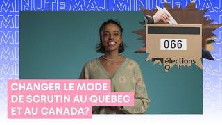 Le mode de scrutin au Québec et au Canada expliqué aux jeunes | MAJ