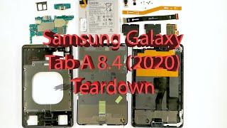 Samsung Galaxy Tab A 8.4 (2020) SM-T307U  Full Disassembly Teardown Guide