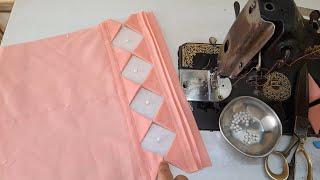 Trendy plazo pant making at home | Beautiful palazzo pant designs !! Jas Designs