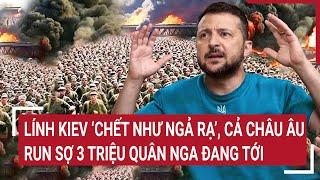 Thời sự quốc tế: Lính Kiev ‘chết như ngả rạ’, cả châu Âu run sợ 3 triệu quân Nga đang tới