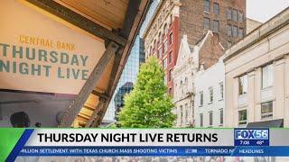 Lexington's Thursday Night Live returns today