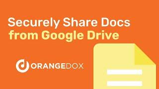 Securely Share your Google Docs