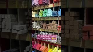 Inside Manhattan's Tiniest Art Store! ️ #ArtSupplies #ArtistLife #Manhattan