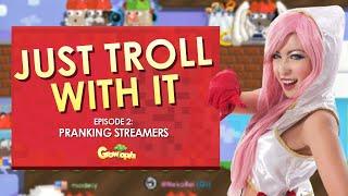 Just Troll With It Episode 2: Pranking Streamers in Growtopia + 100K Subscribers Milestone Giveaway!