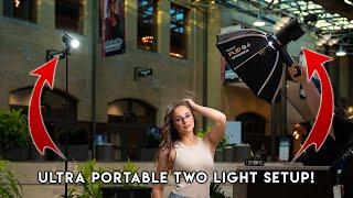 My ULTRA Portable Off Camera Flash Setup!