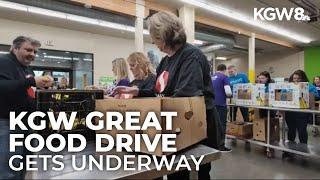 KGW Great Food Drive kicks off