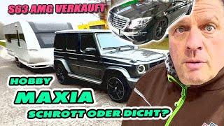 Ist der Hobby Maxia dicht? Und der S63 AMG ist verkauft + Fehler am PTS Mercedes Vito!